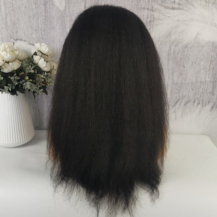 Perruque Lace Front Wig 13x6 indétectable, transparente et lisse, peau fondue, HDKS1
