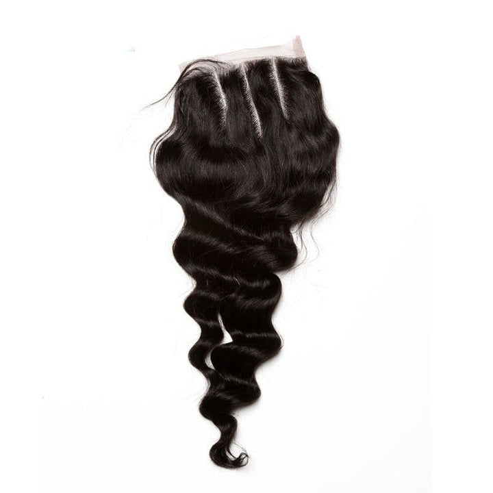 4x4 Lace Closure Loose Wave Human Hair