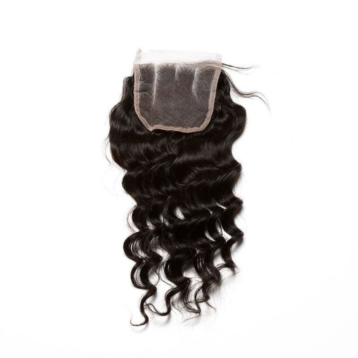 4x4 Lace Closure Loose Wave Human Hair