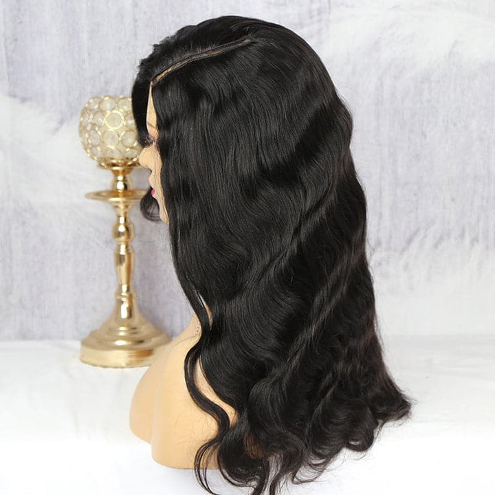1U Part / V Part Wig Body Wave Human Hair UPSB1