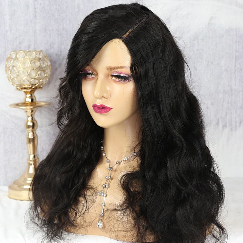 1U Part / V Part Wig Body Wave Human Hair UPSB1