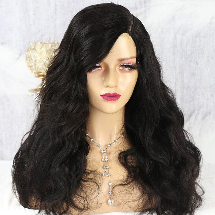 1U Part / V Part Wig Body Wave Human Hair UPSB1