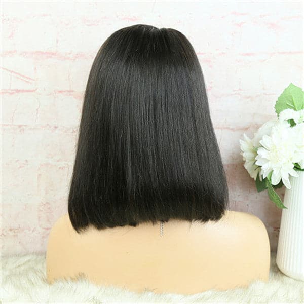 5x5 Lace Closure Perücke Blunt Cut Seidig Glatt BOB BOBST55