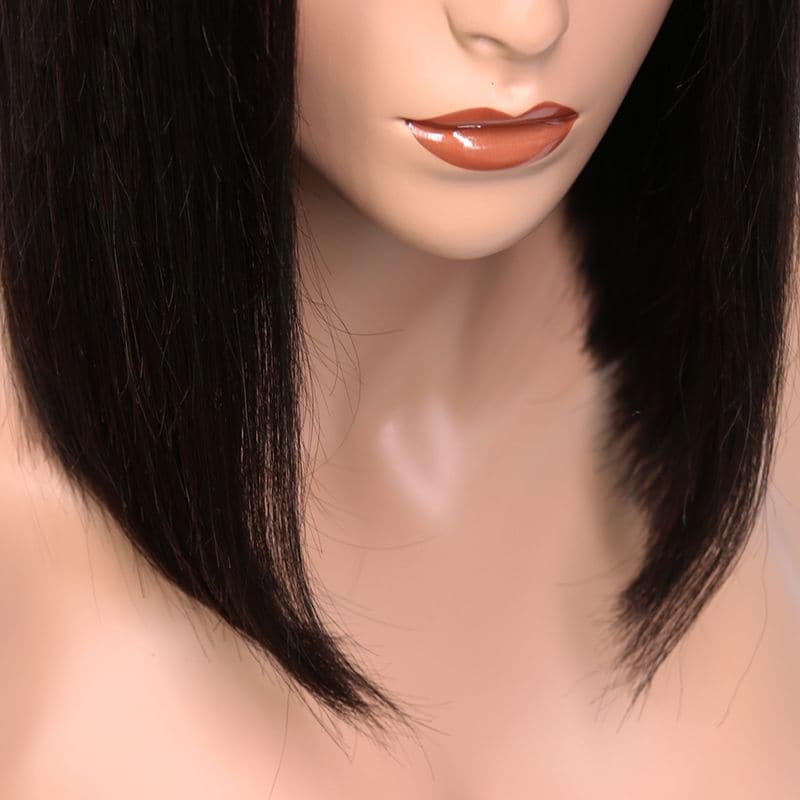 Pre Plucked BOB Silky Straight 360 Lace Frontal Wig 6