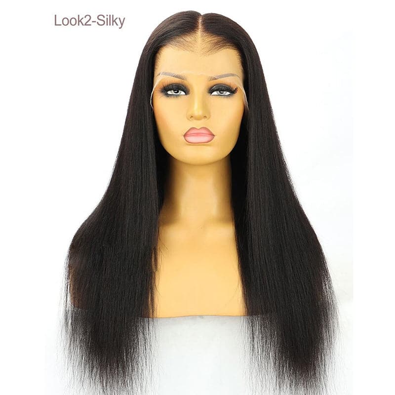 3 In 1 Wig Undetectable Clear Lace Melt Skin 13x6 Lace Front Wig HD3IN1
