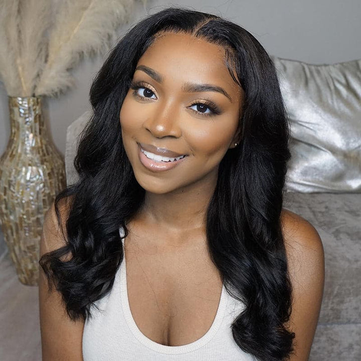 Perruque Lace Front Wig 13x6 indétectable, transparente et lisse, peau fondue, HDKS1