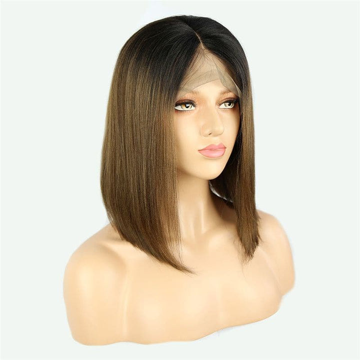 Perruque Lace Front Wig Yaki Marron #T1B/4 OBS-H