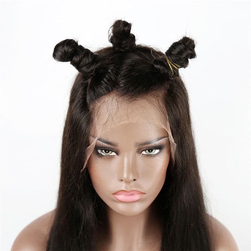 Perruque Lace Front Wig 13x4, soyeuse et lisse, transparente, BBT-1