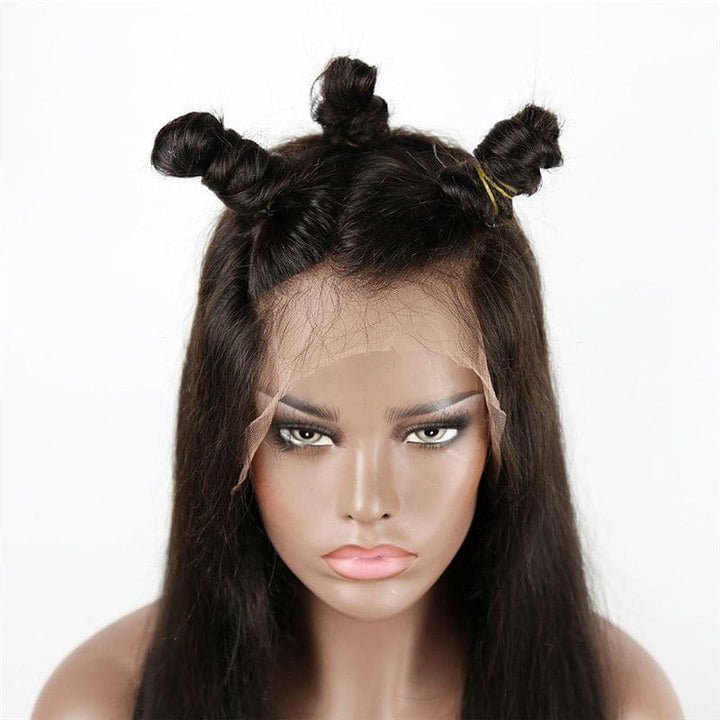 Perruque Lace Front Wig 13x4, soyeuse et lisse, transparente, BBT-1