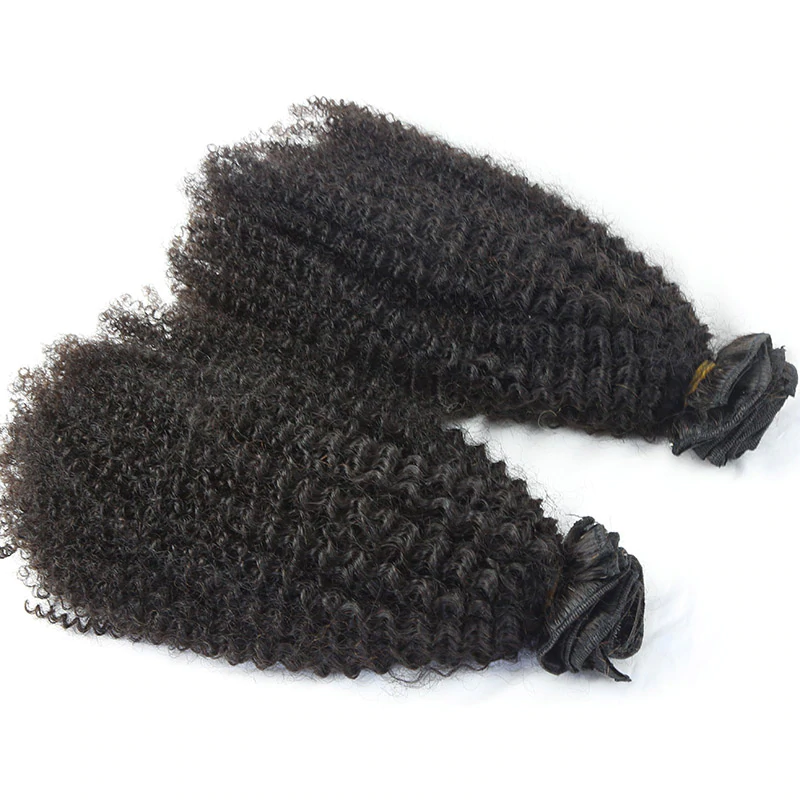 affordable clip in hair extensions afro kinky curly