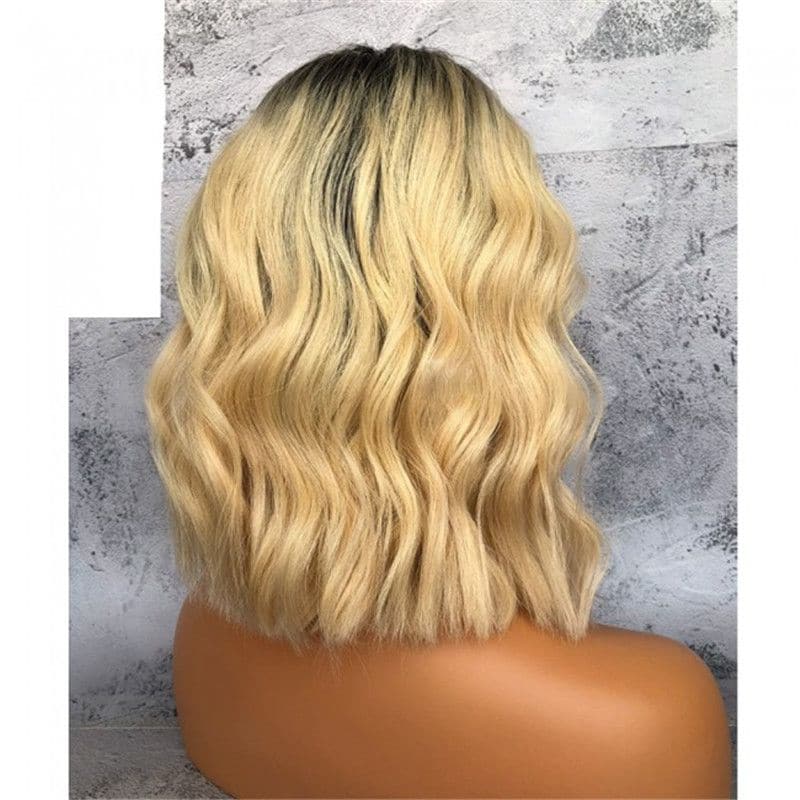 BOB Ombre #1B/613 Blonde Body Wave 13x4 Lace Front Wig OBBB-T