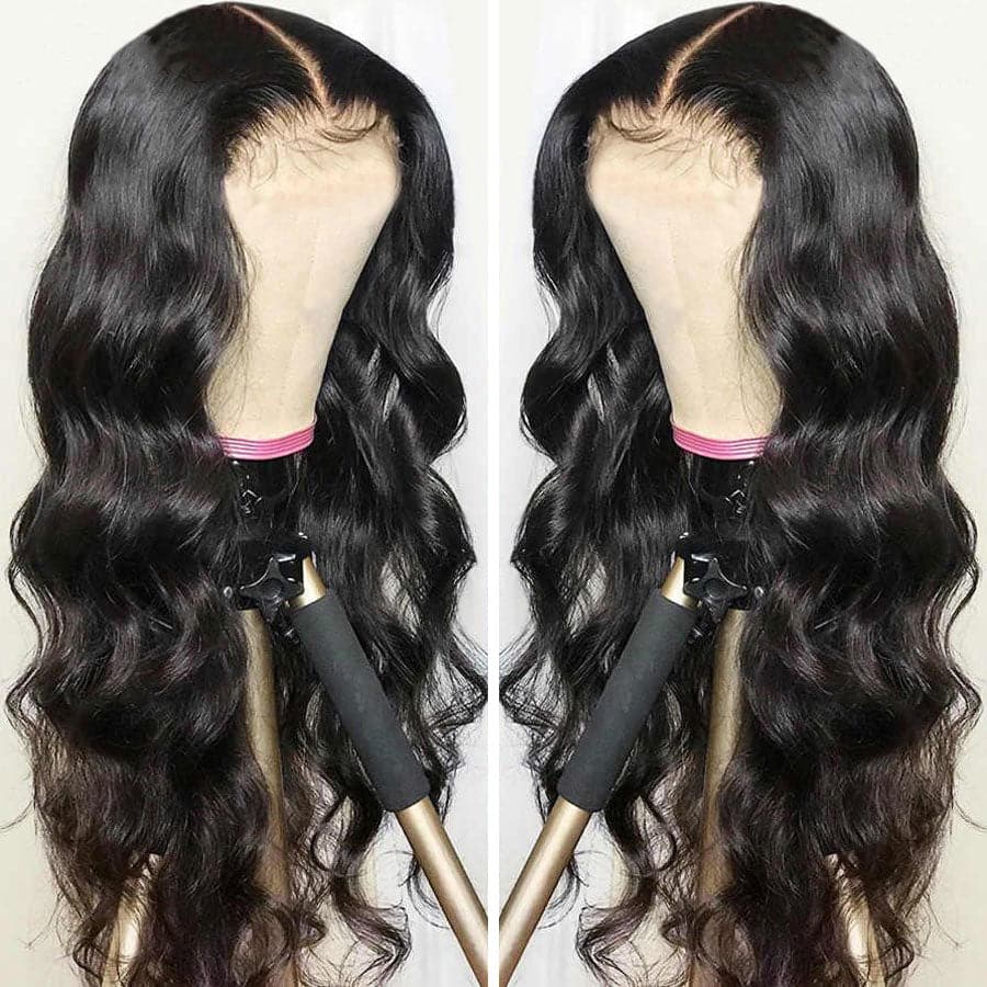 Perruque Lace Front Wig Deep Wave 13x4 transparente BBG-1