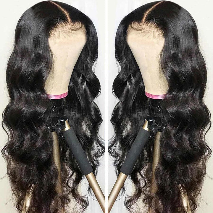 Perruque Lace Front Wig Deep Wave 13x4 transparente BBG-1