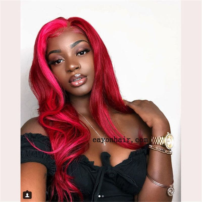 #613 Blonde Glatte 13x4 Lace Front Perücke PBT-J