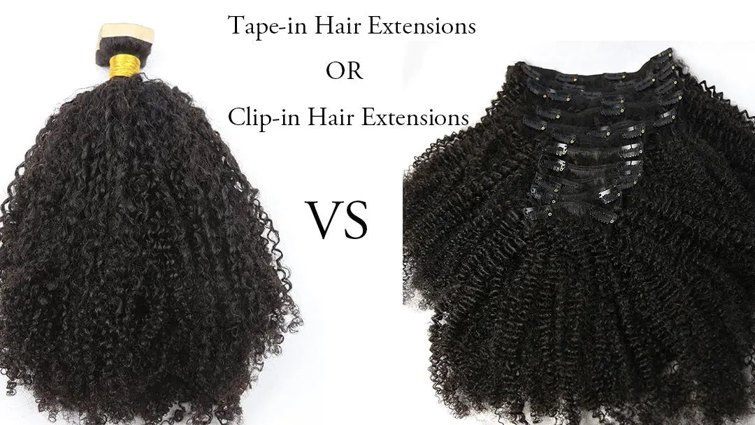 Tape-In Hair Extensions vs Clip-In Hair Extensions: Which Is Right for You? Eayonhair
