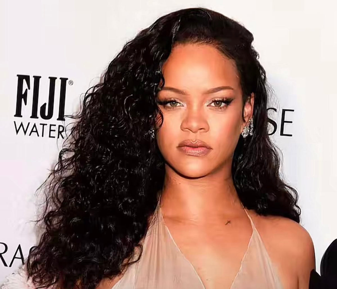 Rihanna-Inspired Black Curly Hair: Soft, Glossy Looks for Everyday Glam Eayonhair