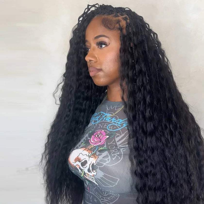 Waterfall Locs: How to Add Human Hair Curls, Choose Length, and Create Layers Eayonhair