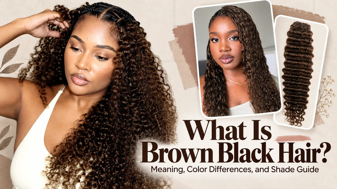 What Is Brown Black Hair? Meaning, Color Differences, and Shade Guide