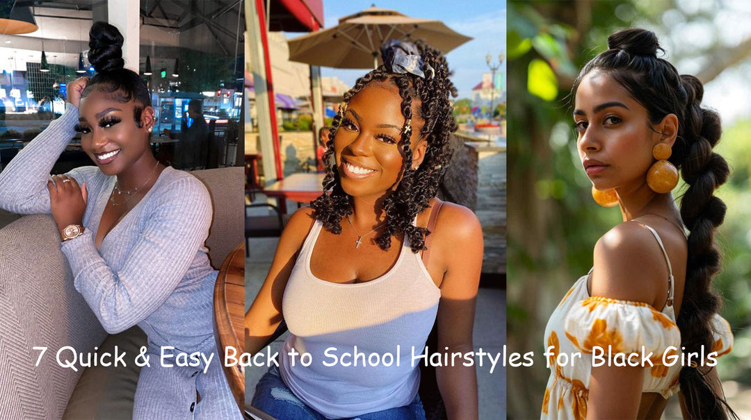 7 Quick & Easy Back to School Hairstyles for Black Girls