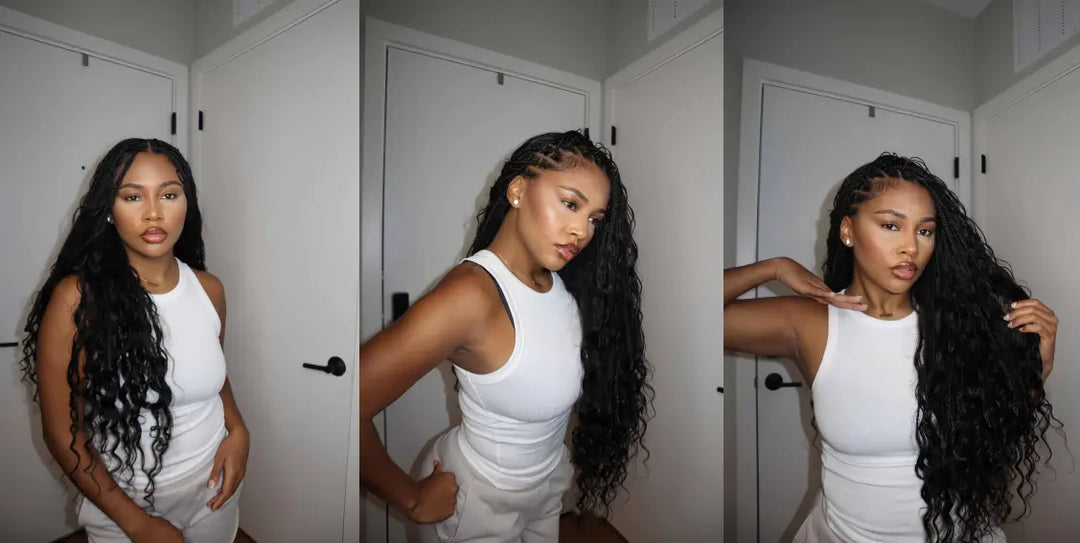Elevate Your Style with 2 Packs 20 Inches Double Drawn Loose Deep Wave Human Braiding Hair Eayonhair