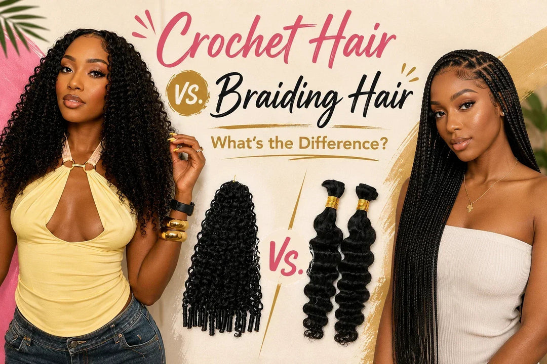 Crochet Hair vs. Braiding Hair: What's the Difference? Eayonhair