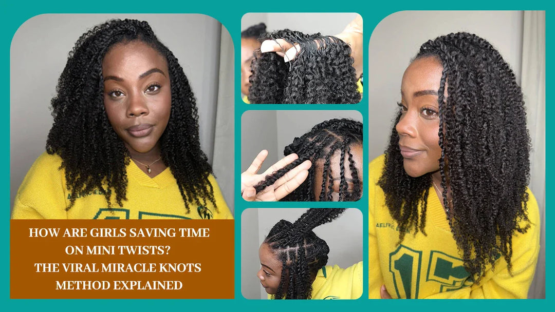 How Are Girls Saving Time on Mini Twists? The Viral Miracle Knots Method Explained Eayonhair