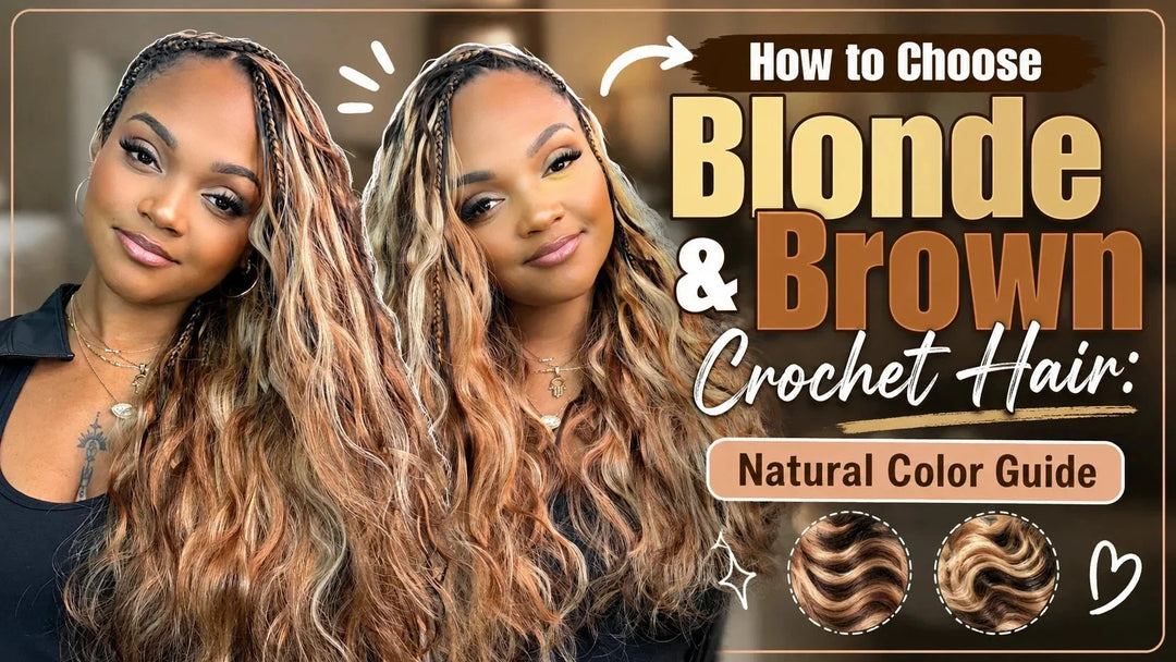 How to Choose Blonde & Brown Crochet Hair: Natural Color Guide Eayonhair