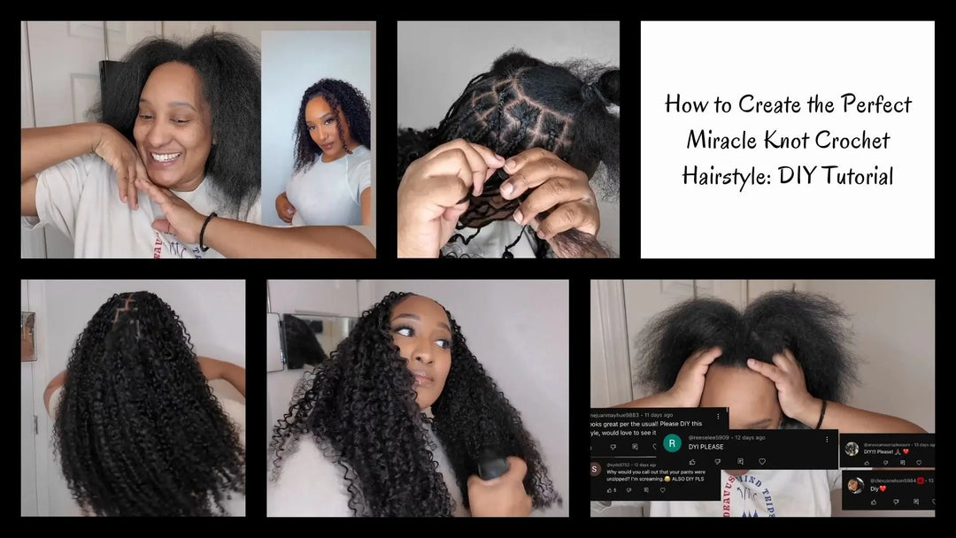 How to Create the Perfect Miracle Knot Crochet Hairstyle: DIY Tutorial