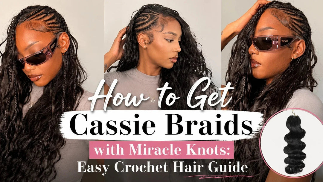 How to Get Cassie Braids with Miracle Knots? Easy Crochet Hair Guide Eayonhair
