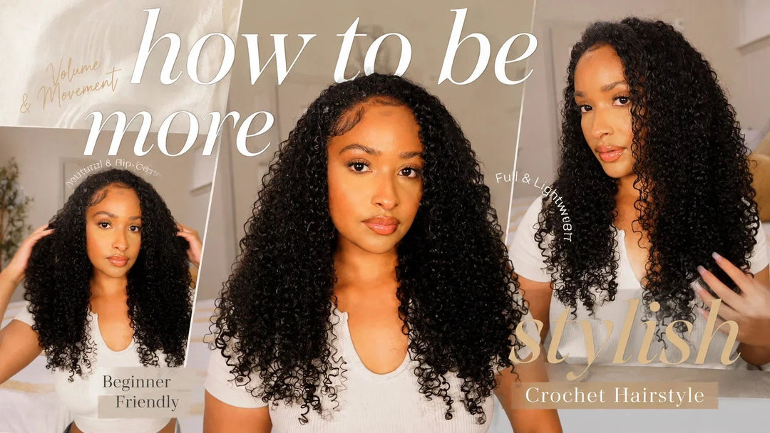 How to Get the Perfect Curly Flip-Over Crochet Hairstyle? Eayonhair