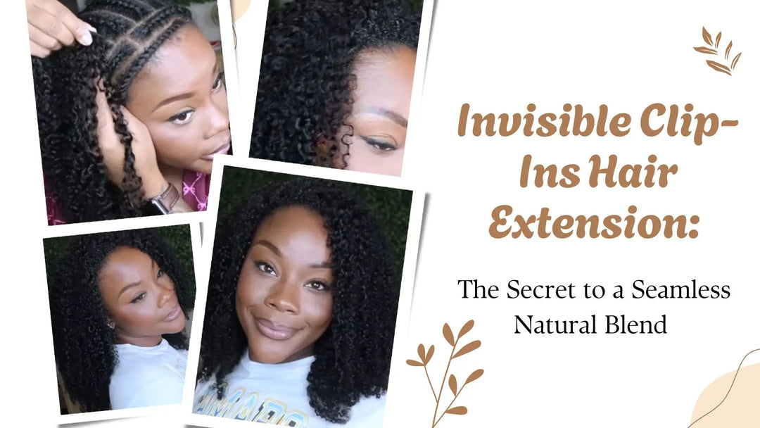 Invisible Clip-Ins Hair Extension: The Secret to a Seamless Natural Blend Eayonhair
