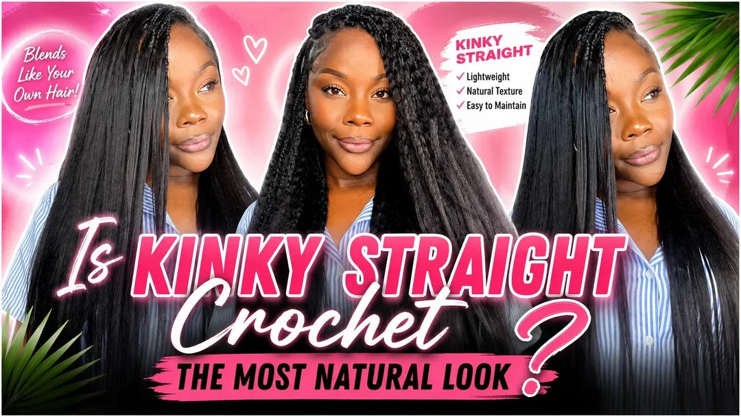 Is Kinky Straight Crochet the Most Natural Look? Eayonhair