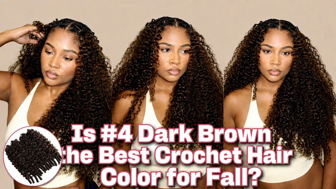 Is #4 Dark Brown the Best Crochet Hair Color for Fall? Eayonhair