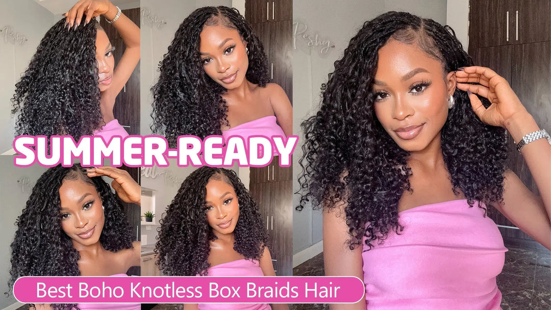Summer-Ready Best Boho Knotless Box Braids Ft. Eayon Hair Eayonhair