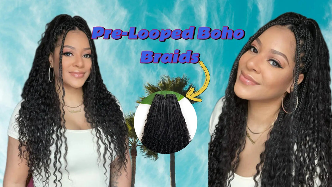 Elevate Your Style with  Pre-Looped Crochet Boho Box Braids: A Guide to Their Benefits and Versatility Eayonhair