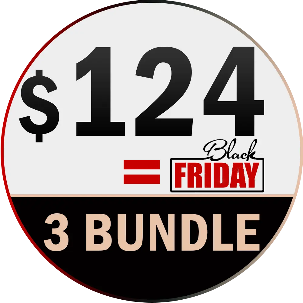 Black Friday Sepical Offer $124 Gets 3 Bundles 