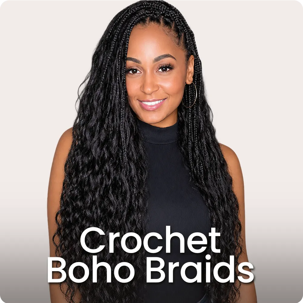 Crochet Boho Box Braids