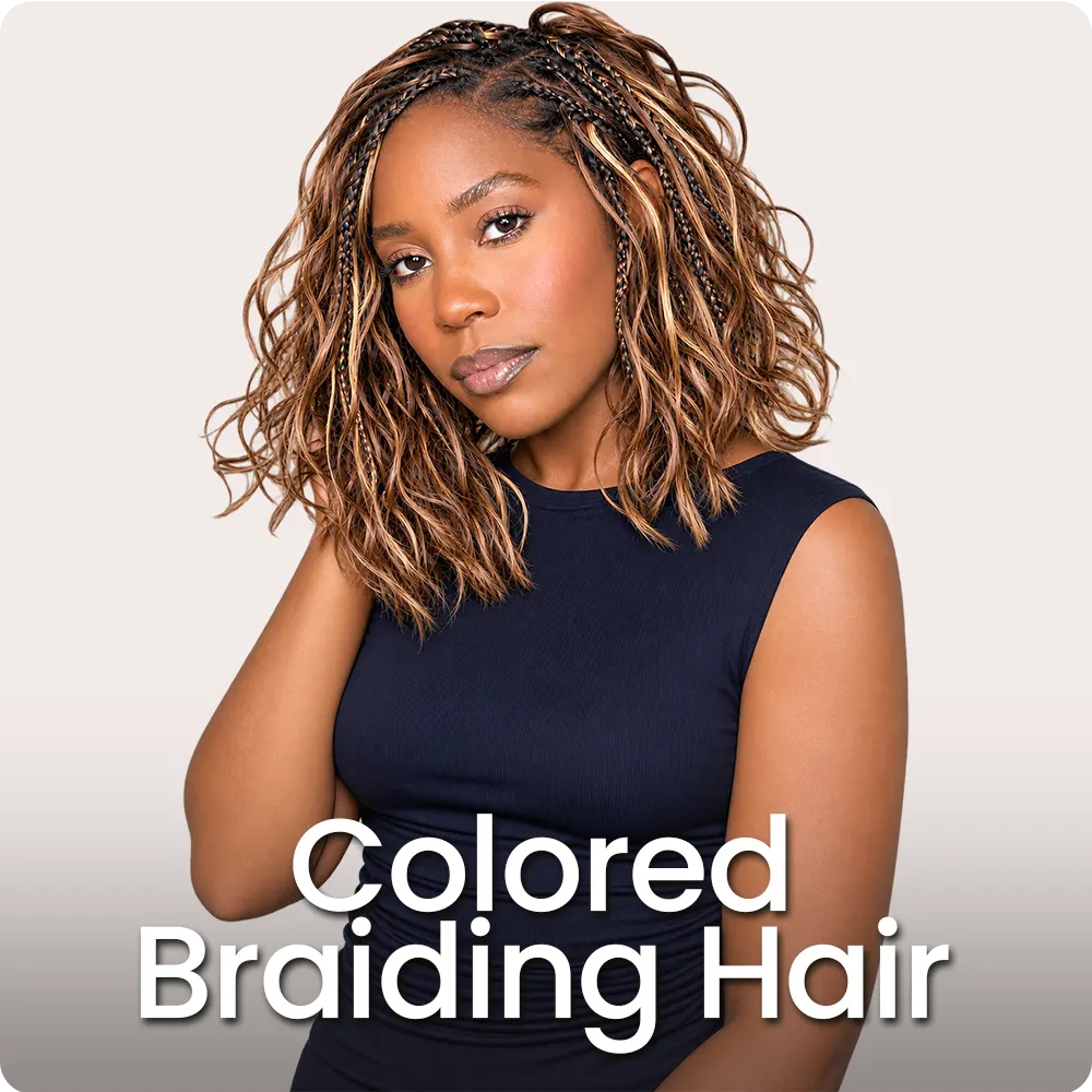 Colored Braiding Hair