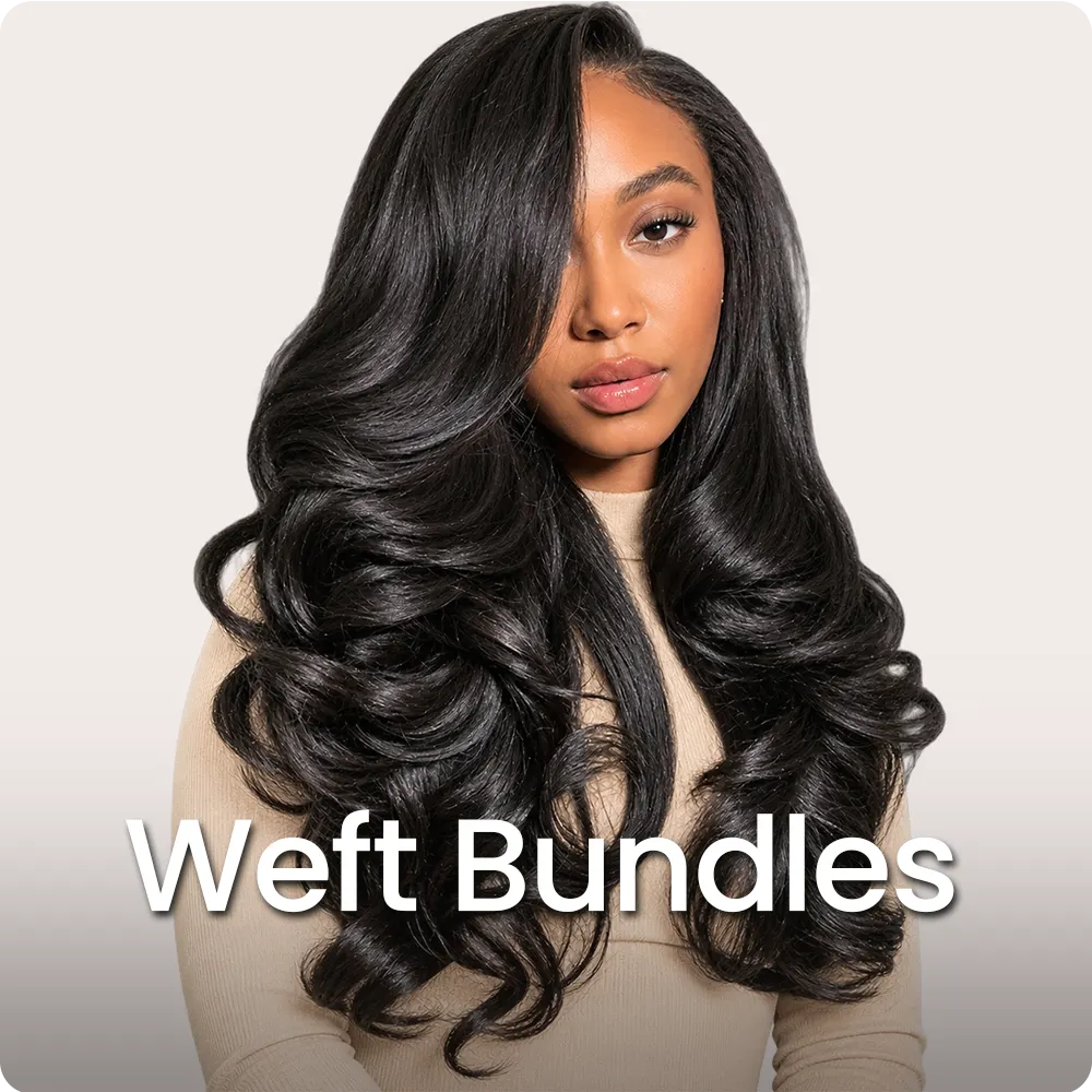 Human Hair Weft Bundles