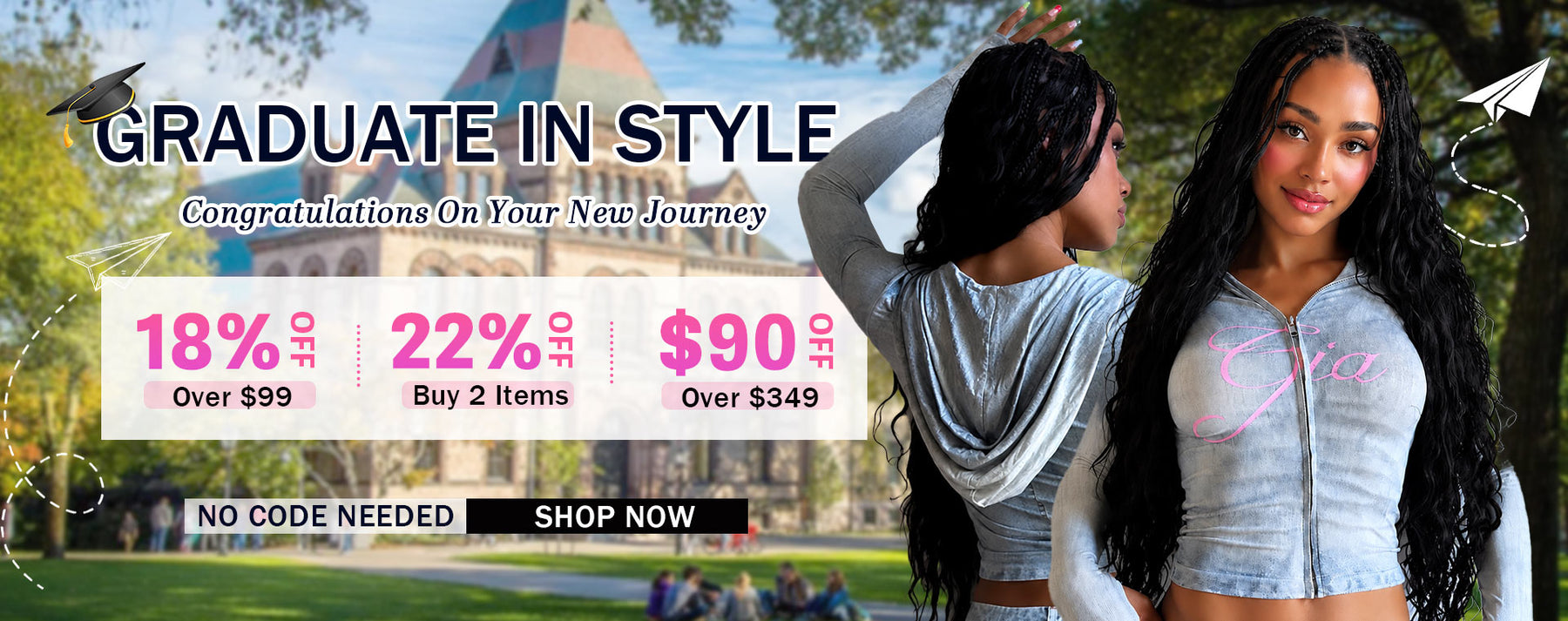 2026_graduation_season_sale_affordable_feather_crochet_human_hair_www.eayonhair.com