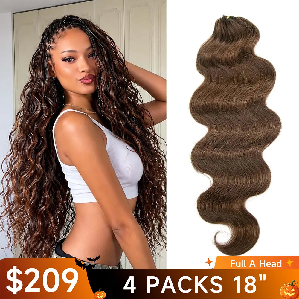 209_dark_brown_body_wave_crochet_human_hair