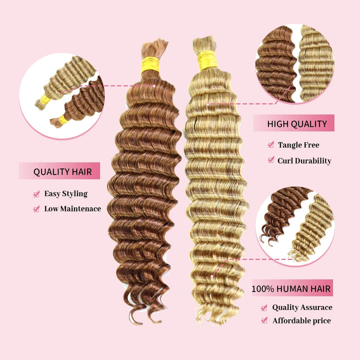 27_30_deep_wave_Bulk_Human_Hair_details