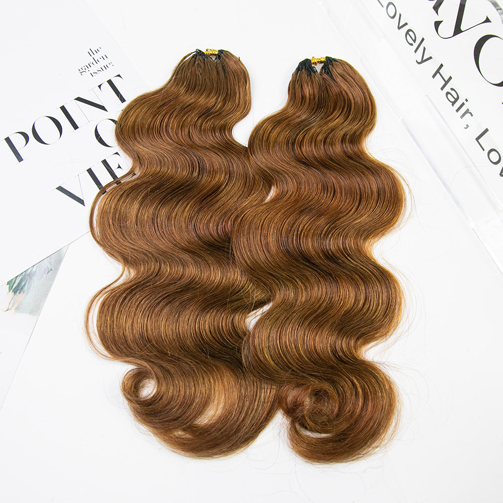 #30 pre-kooped human crochet hair body wave