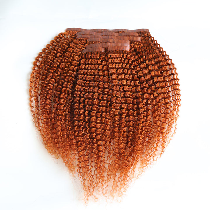 350 ginger clip in human hair