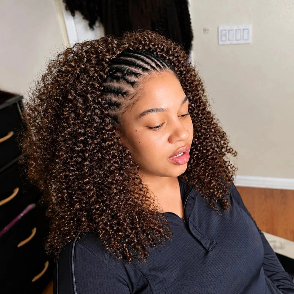 4_Dark_Brown_burmese_curly_crochet_human_hair_extensions