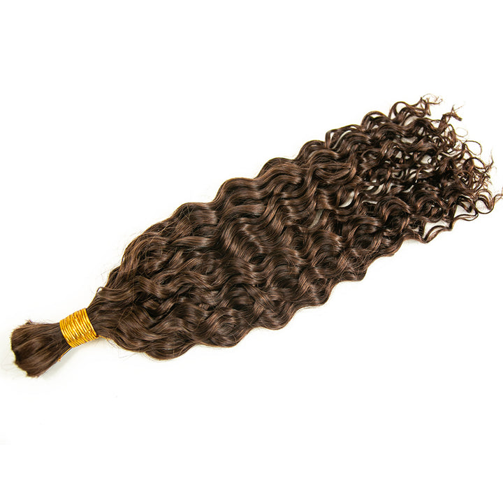 #4 bulk human hair for braids