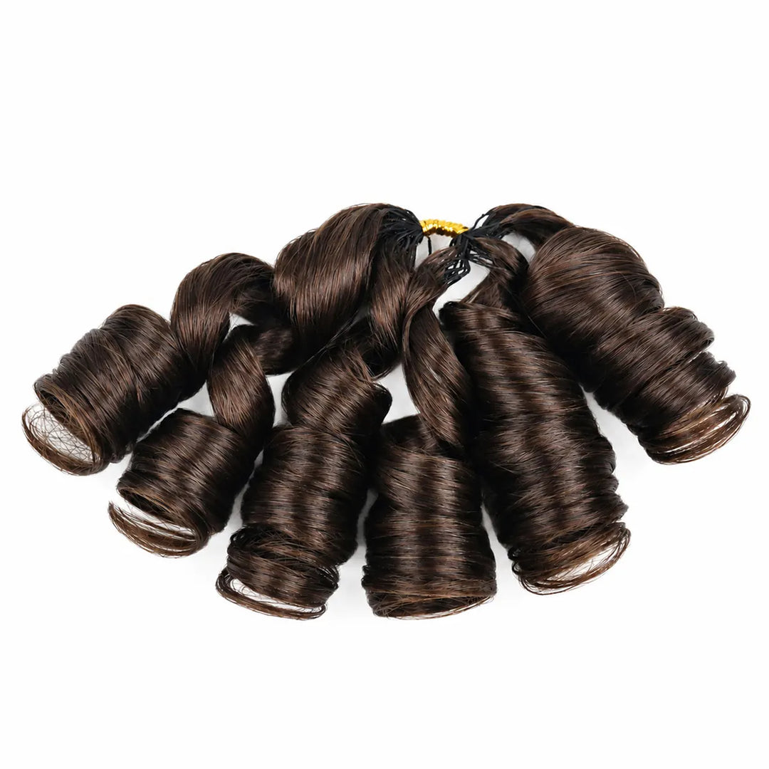 4_dark_brown_French_curly_crochet_braids_pre-looped