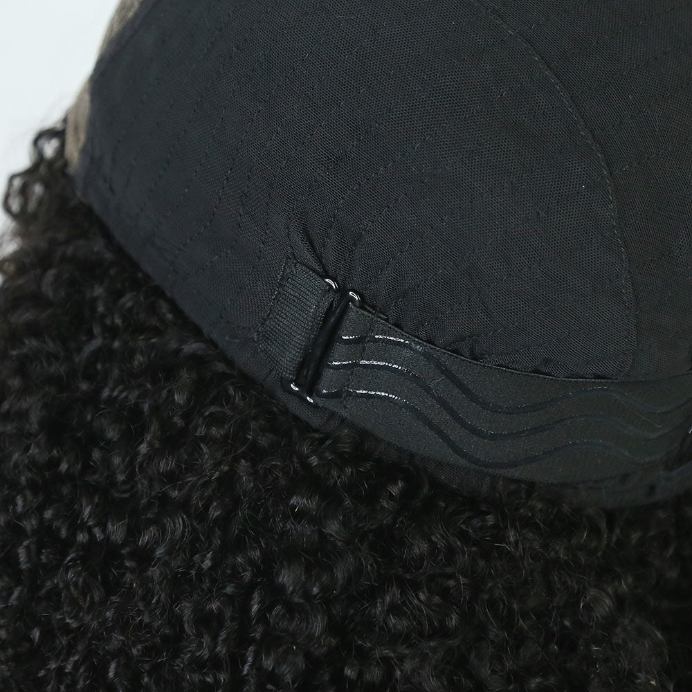 5x5 HD lace Tight Curly Human Boho Braided Wig7