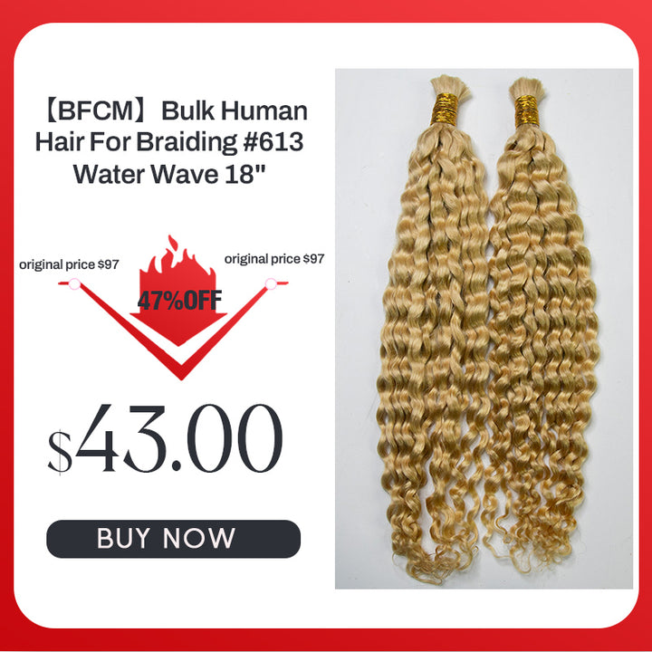 613_Water_Wave_bulk_hair_2025_clearance_sale