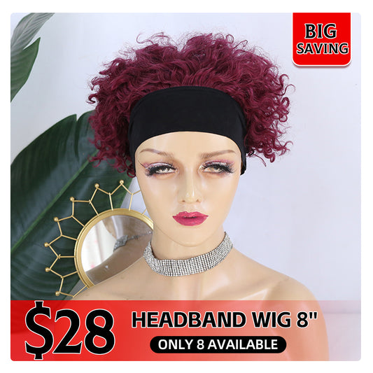 Clearance Sale #99j Pixie XX02 Headband Wig